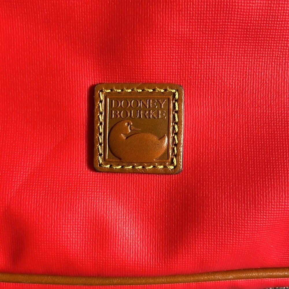 Dooney & Bourke Red Slim Crossbody Purse - Picture 2 of 15